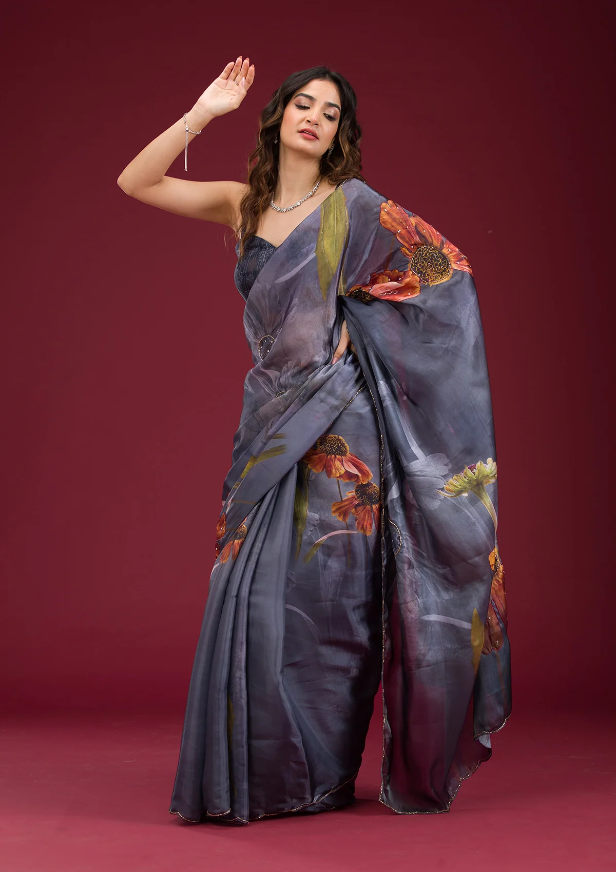 koskii-navyblue-printed-tissue-designer-saree-saus0041107_navy_blue_1_4_78870e25-eb0d-4ed6-96b8-ac616487604d.webp Navy Blue Printed Tissue Saree - Image 1